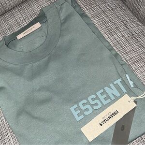 Essentials Fear of God teal shirt
